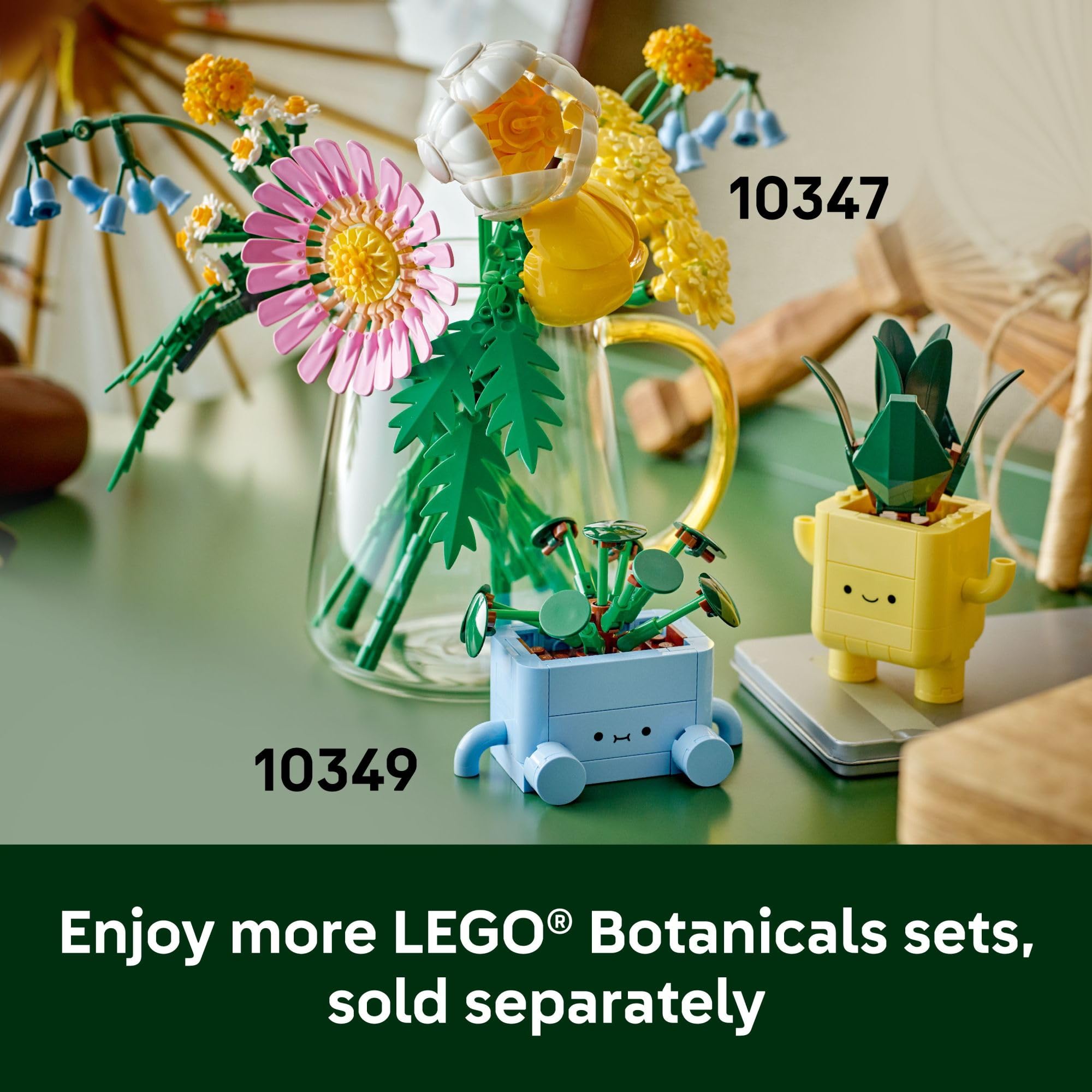 Happy Plants Building Set for Kids Ages 9+