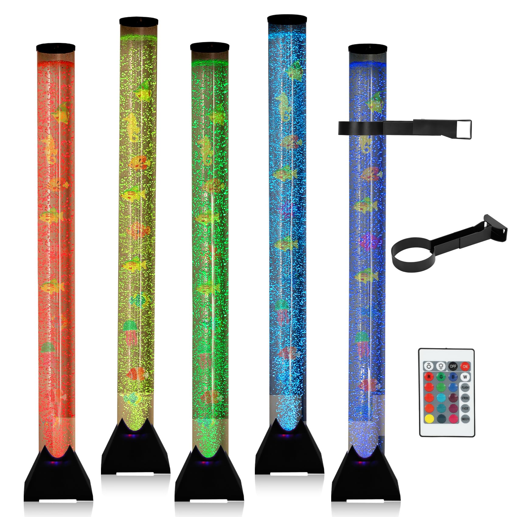 Sensory LED Bubble Tube Lamp with Color-Changing Lights – Soothing Water