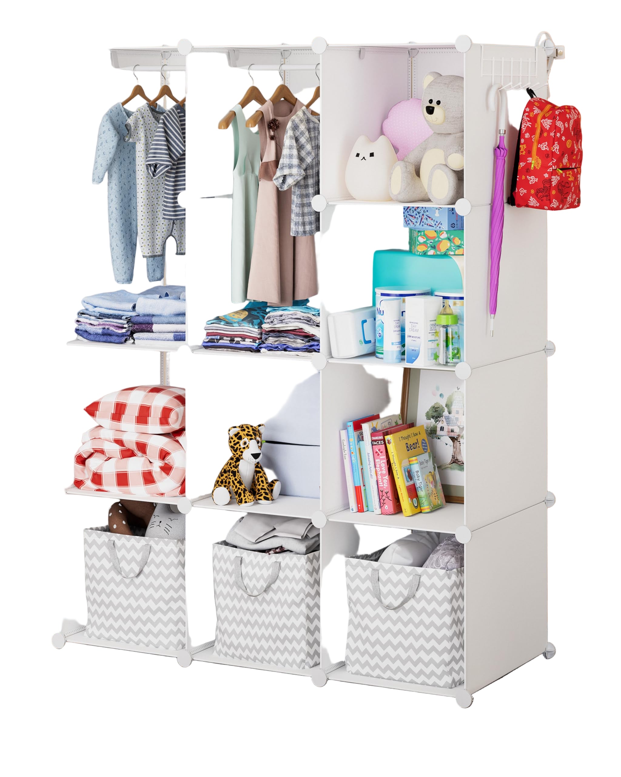 Baby Closet Organizer for Nursery: Durable Baby Wardrobe