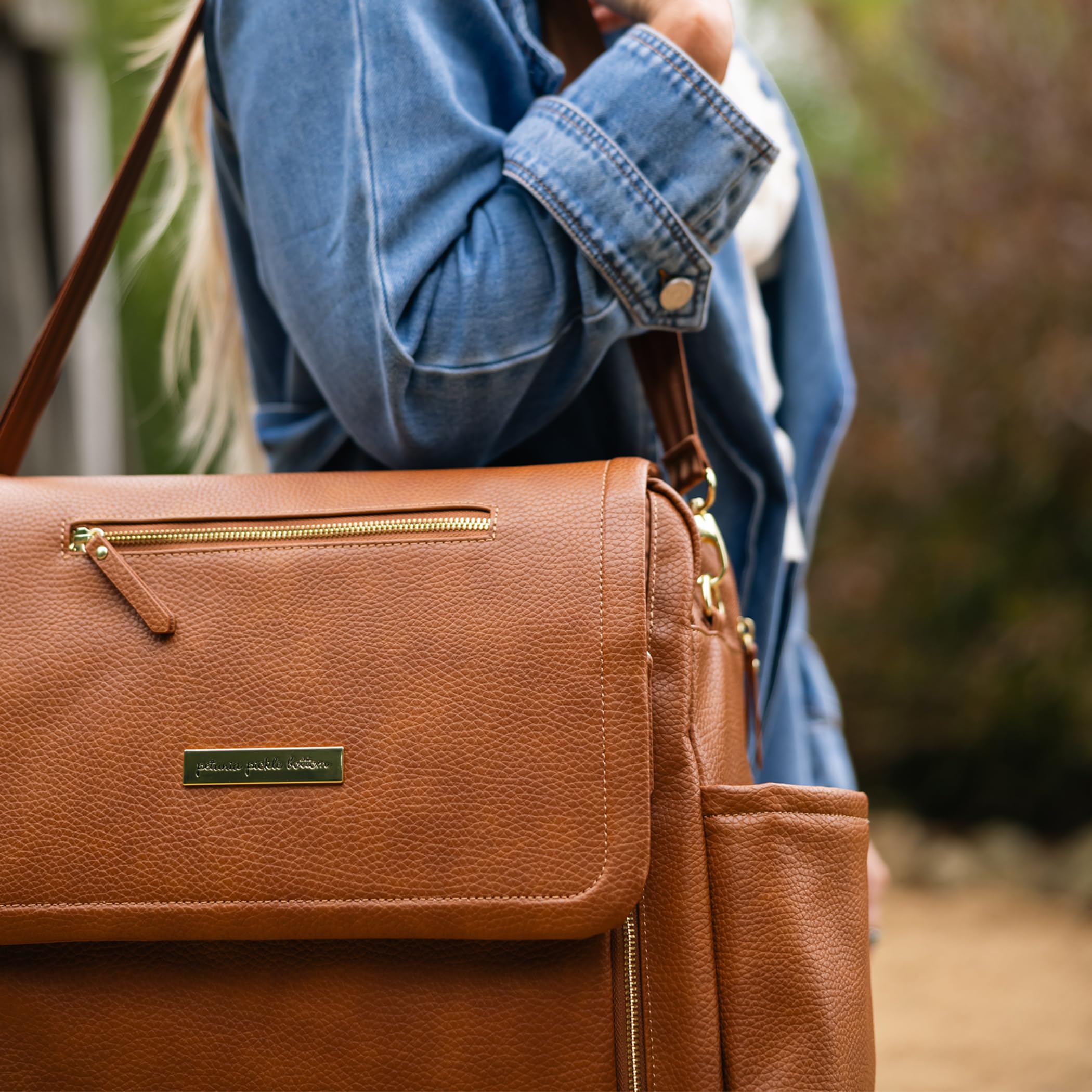 Bottom Boxy Backpack Deluxe, Diaper Bag for Parents, Stylish Baby Bag