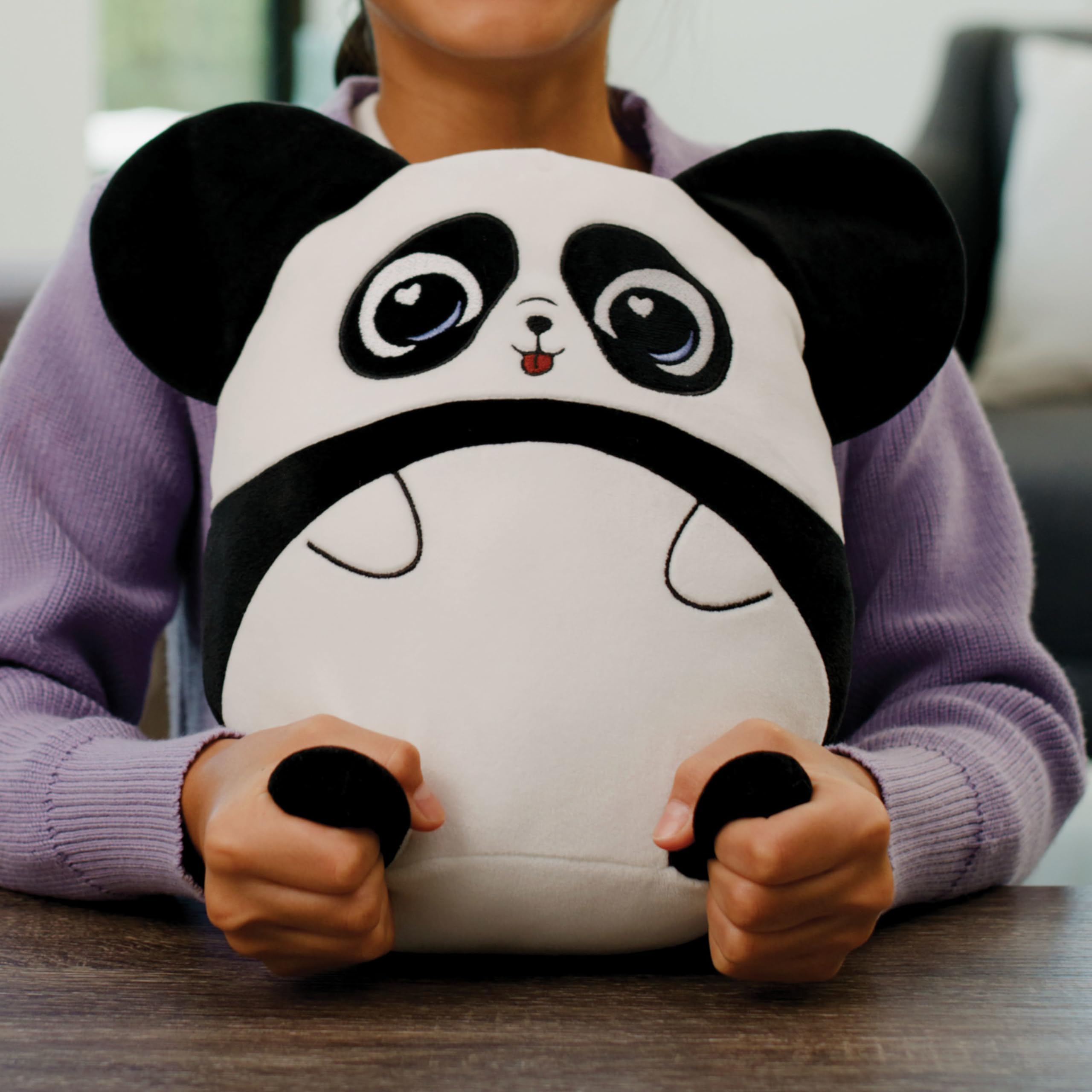 Flipeez Large Plush Jane, Panda, Ages 3 and up
