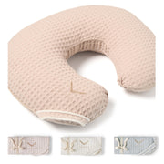 Nursing Pillow with Cover • Premium Quality 100% Cotton Oeko-Tex