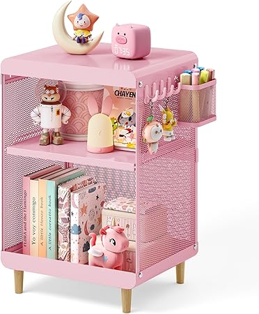 Kids Nightstand,Kids Bedside Table,Teen Girls Night Stand,Toddler