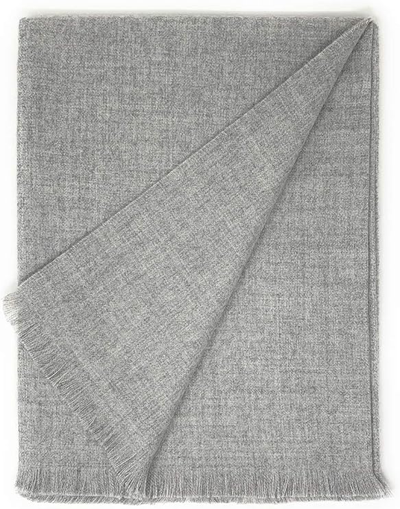 Liam Baby Alpaca Throw Blanket | 4-Season | 100% Baby Alpaca Wool