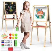 Art Easel for Kids Ages 4-8 Easels for Toddlers,Toddler Art Kids Easel
