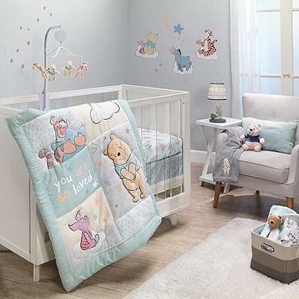 Disney Classic Pooh 3-Piece Baby Gift Set – Musical Mobile