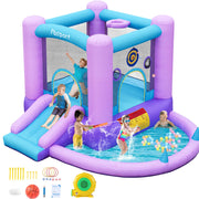 Inflatable Bounce House, Kids Bounce Castle Slide for Indoor Outdoor,Toddler Baby