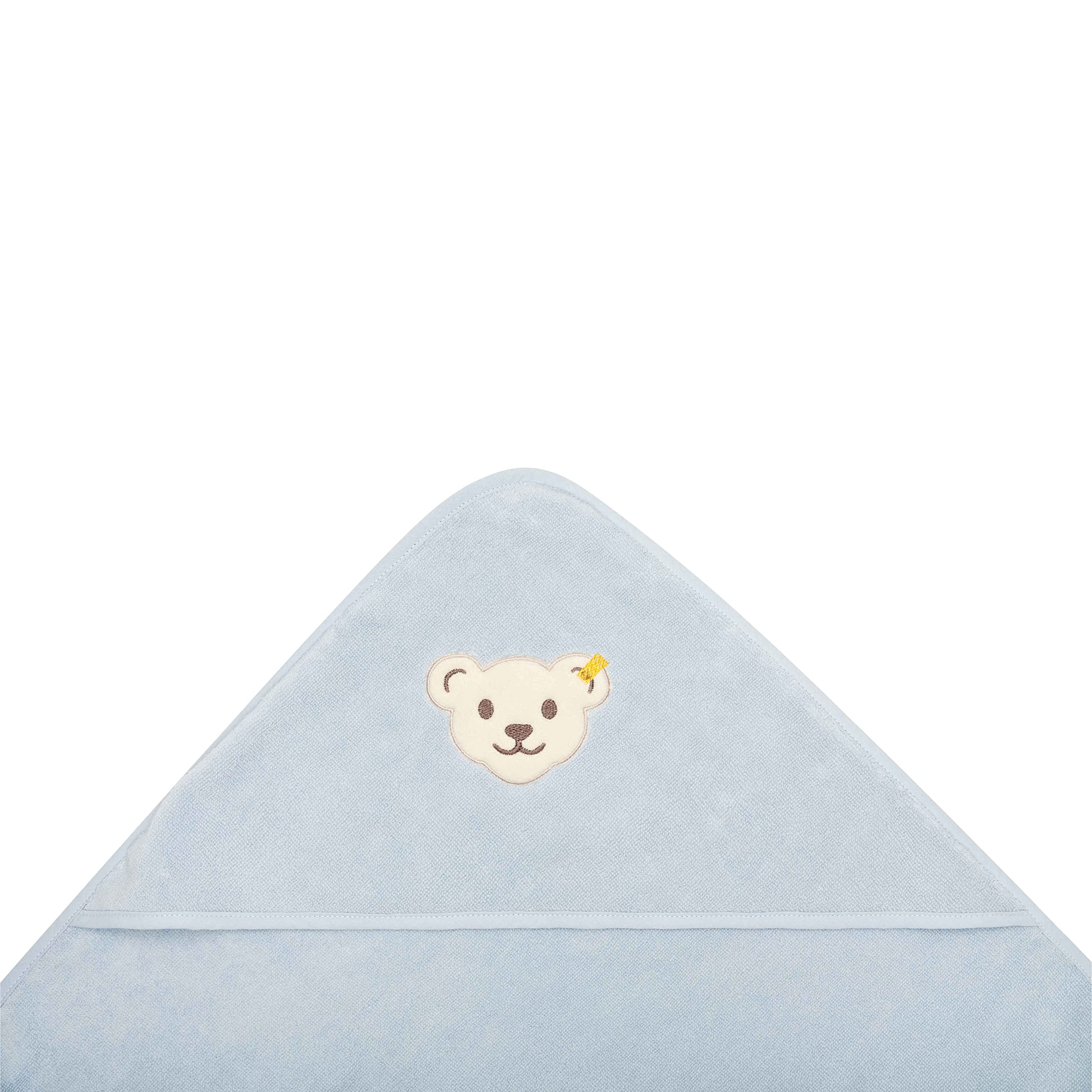 Mini Basic Hooded Bath Towel for Kids, Celestial Blue, One size