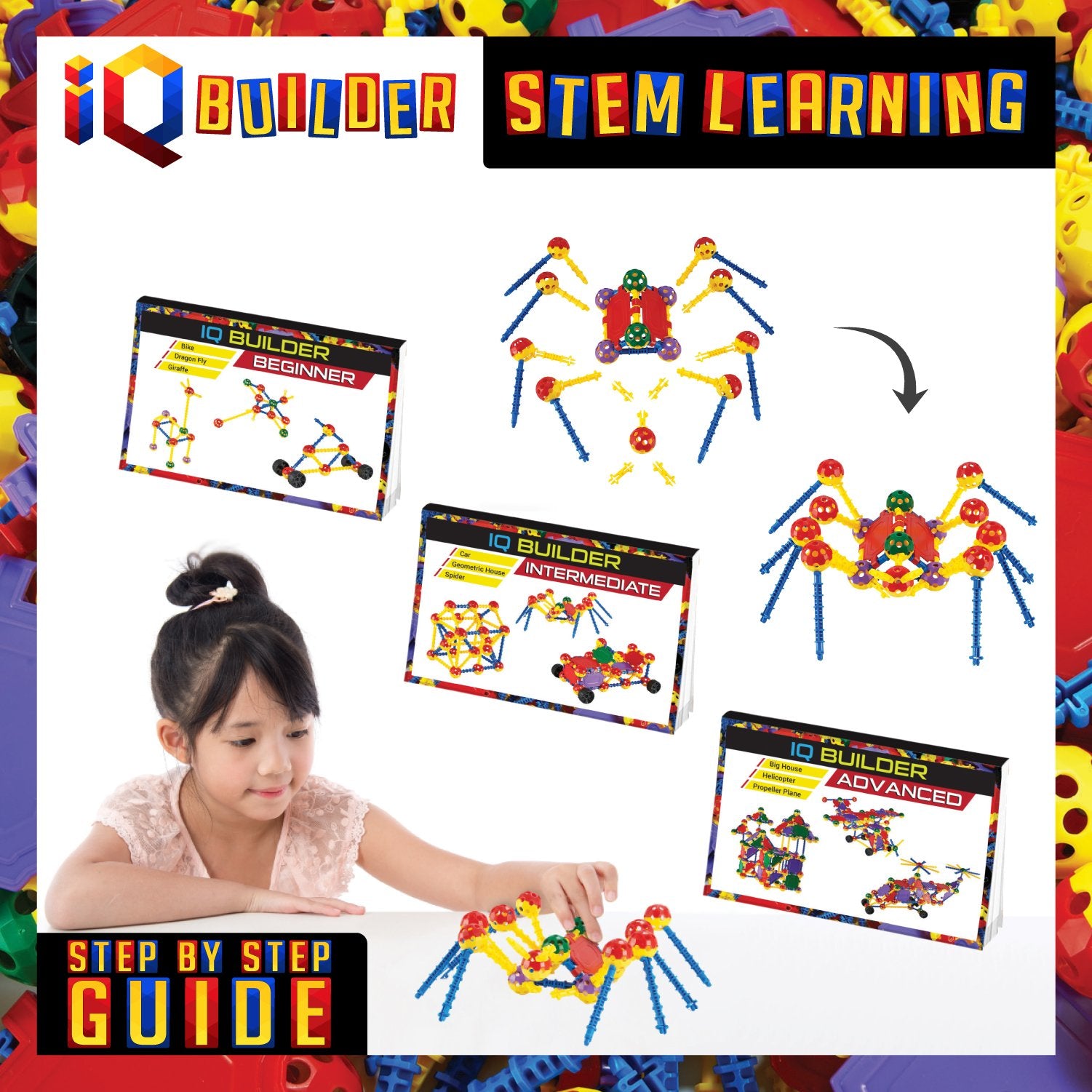 STEM Learning Toys | Creative Construction Engineering | Fun Educational Building Set