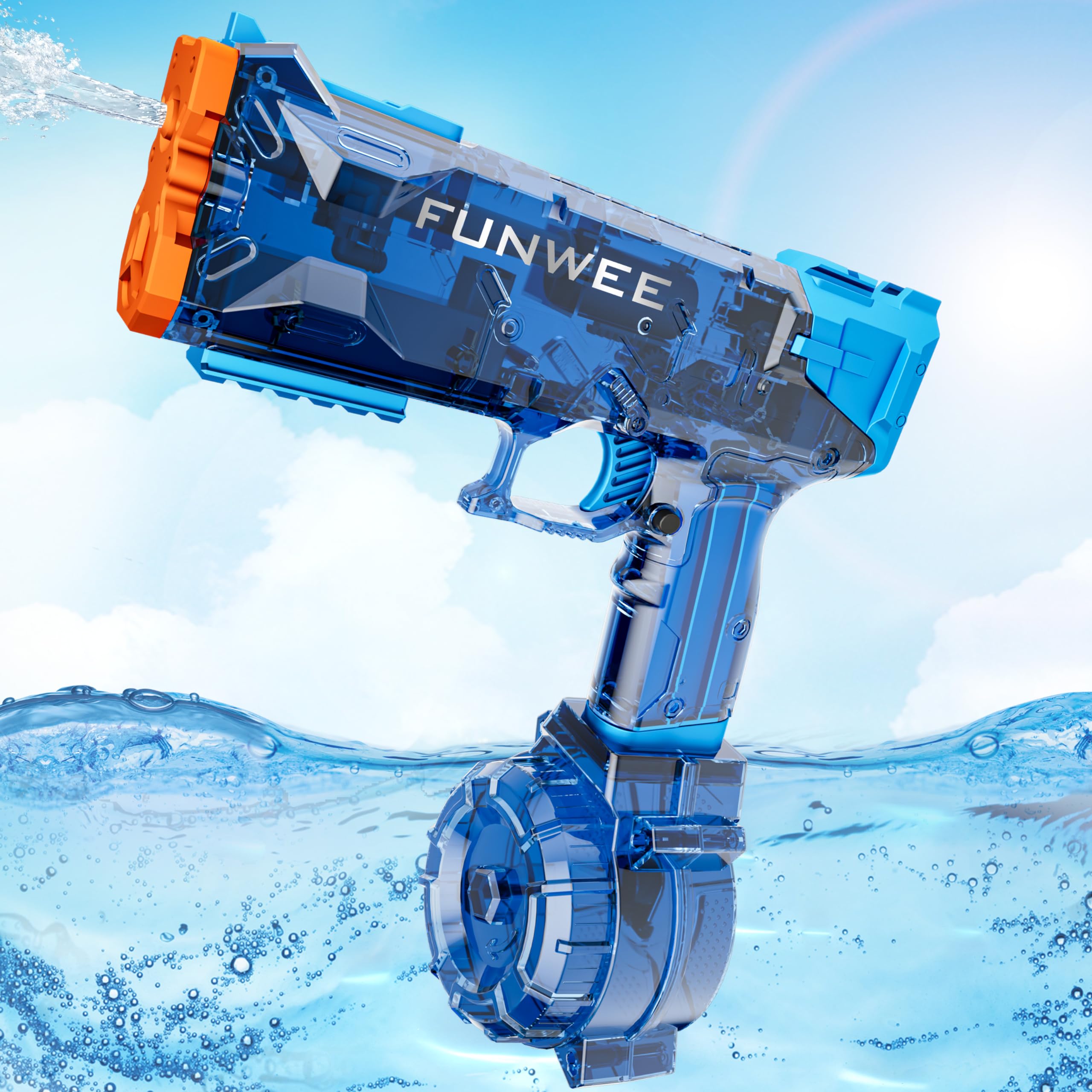 Water Gun for Adult & Kid, Most Strongest Water Pistol Long Range 2