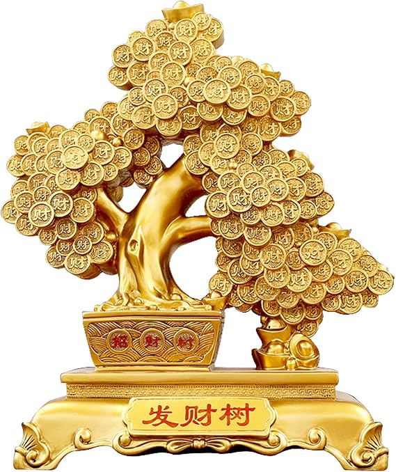 Top Resin Money Tree, Artificial Bonsai Tree, Handcrafted