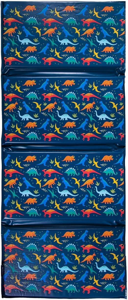 Kids Vinyl Nap Mat – Foldable, Durable Rest Mat for Daycare & Preschool