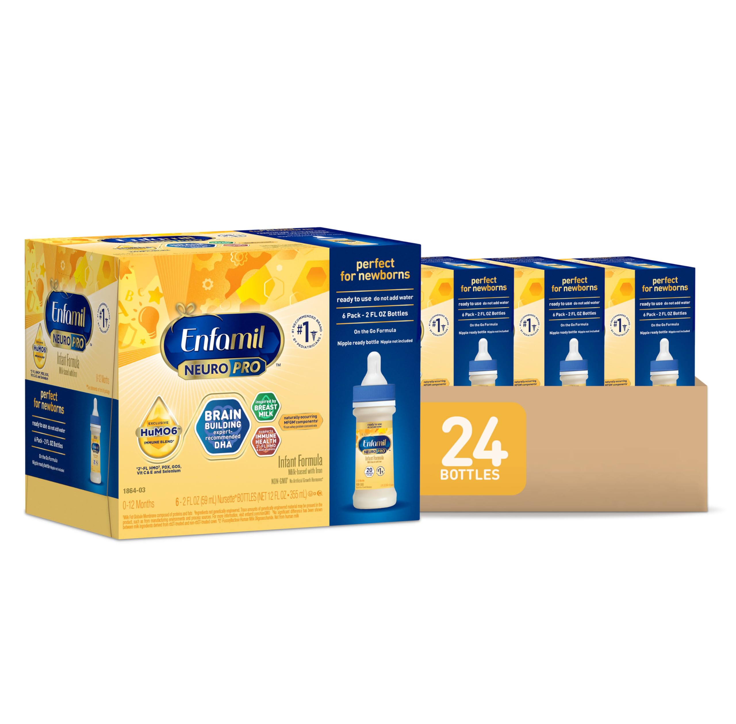 NeuroPro Baby Formula, MFGM* 5-Year Benefit