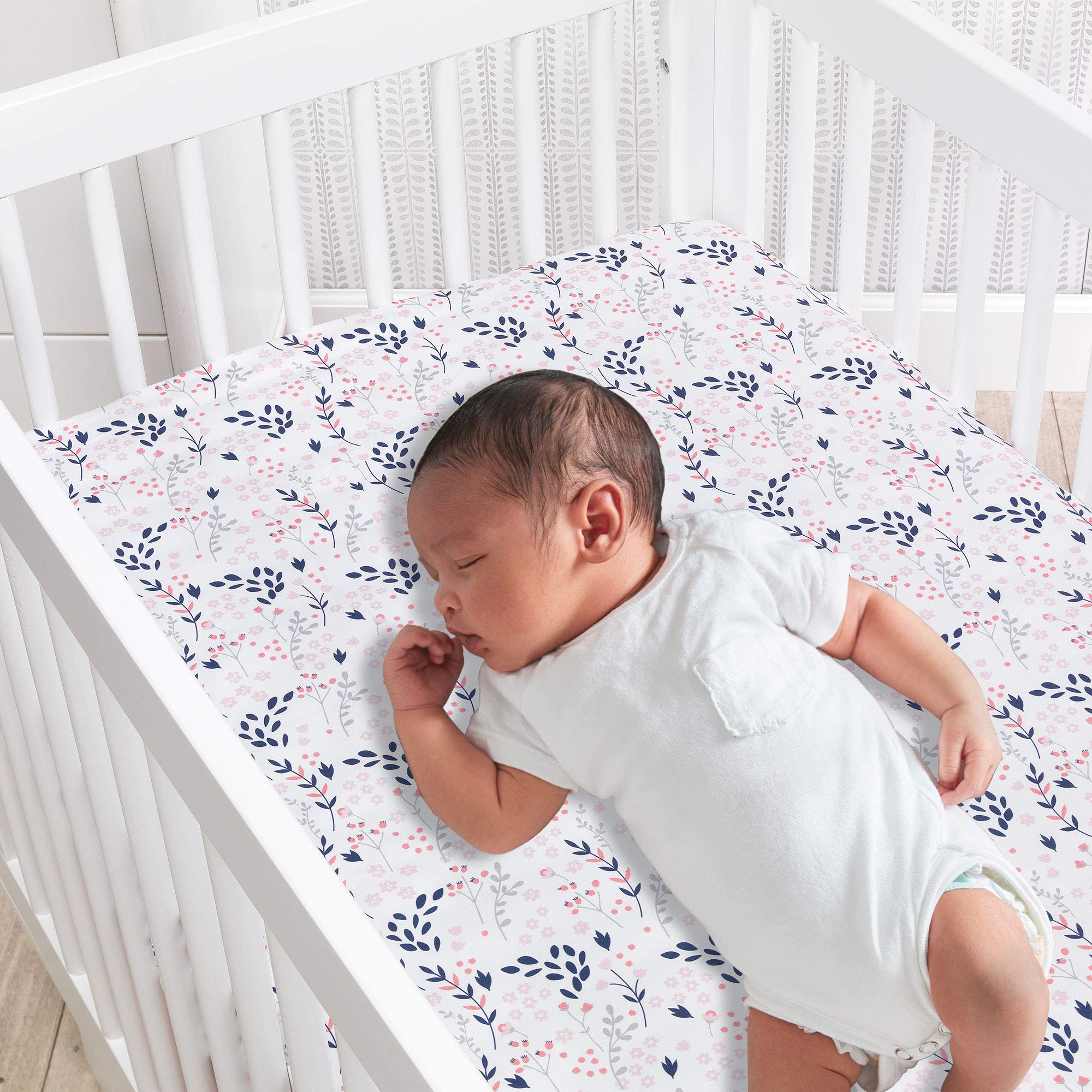 4-Piece Woodland Nursery Crib Bedding Set