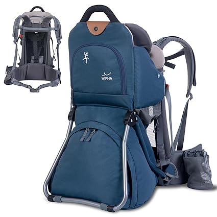 Baby Backpack Carrier, Comfort Toddler Carrier Hiking Backpack with Canopy