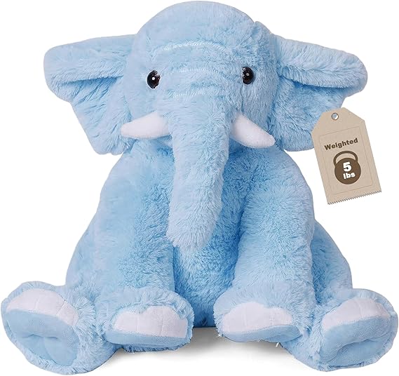 5lbs 24in Dog Weighted Stuffed Animals, Large Weighted Dog Plush