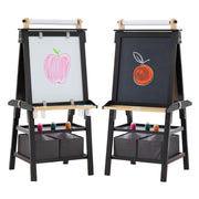 Deluxe Learn 'N Play Toddler Easel for Kids, Two-Sided Art Center