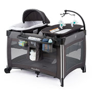 4 in 1 Portable Baby Crib Deluxe Nursery Center, Foldable Travel Playard