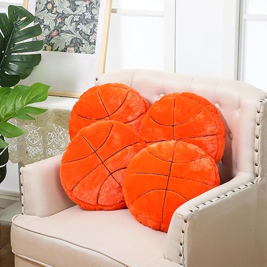 Basketball Softball Football Soccer Volleyball Tennis Pillow Sports