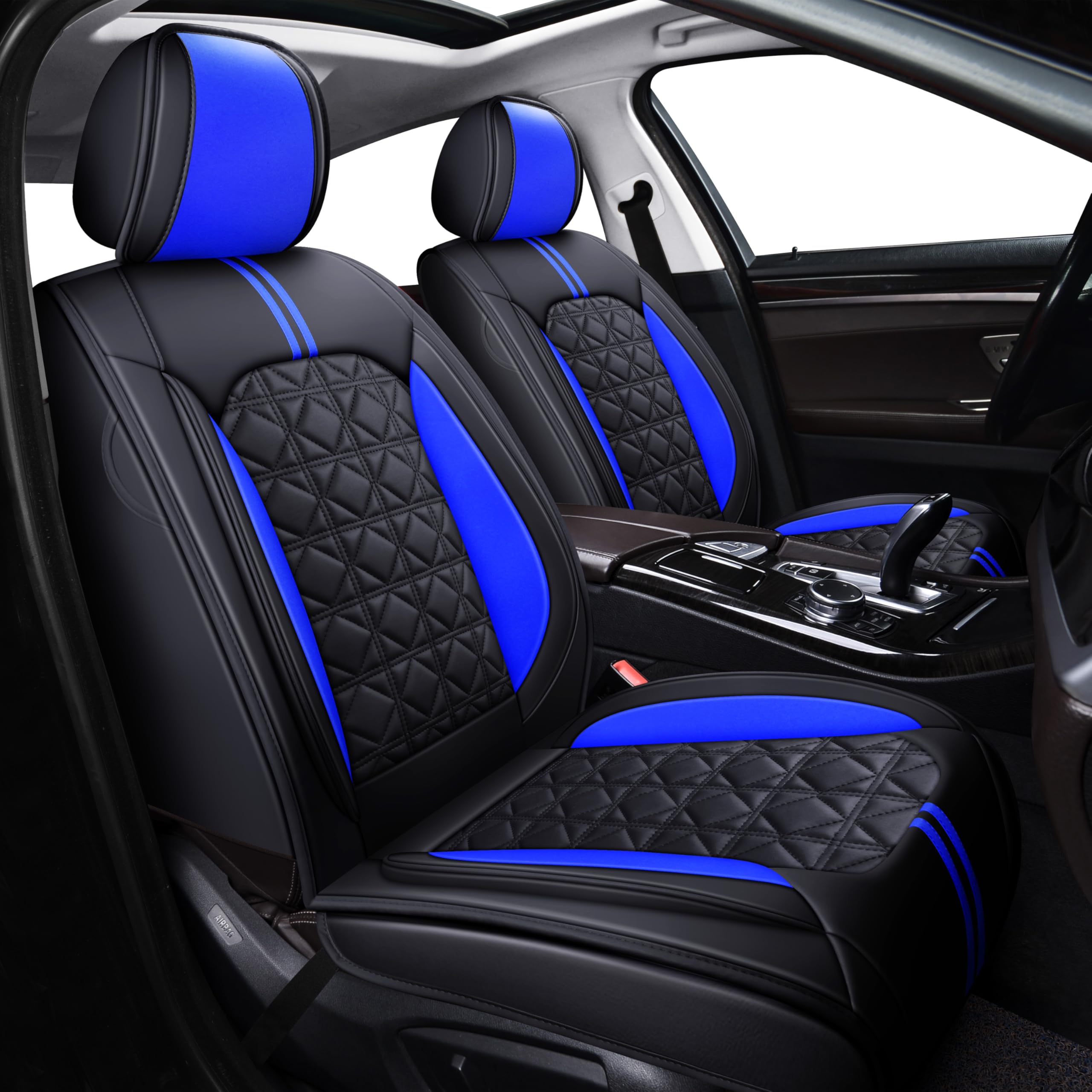 Car Seat Covers Premium Waterproof Faux Leather Cushion Universal Accessories