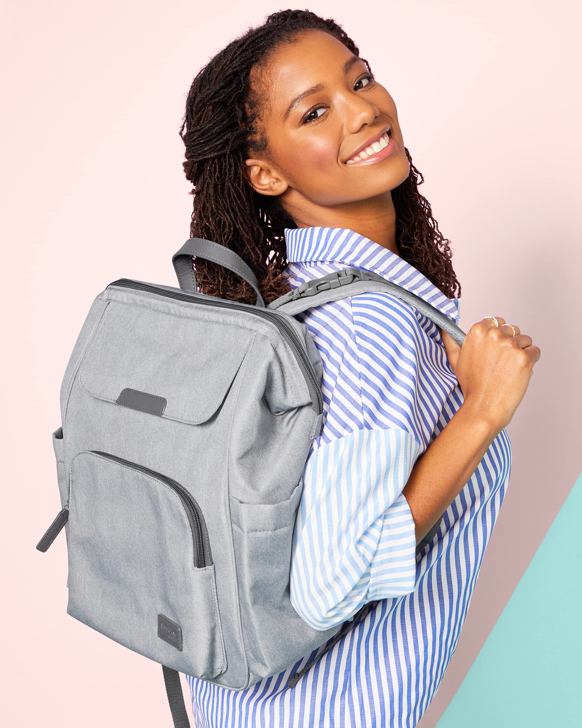 Everyday Diaper Backpack, Grey, One Size