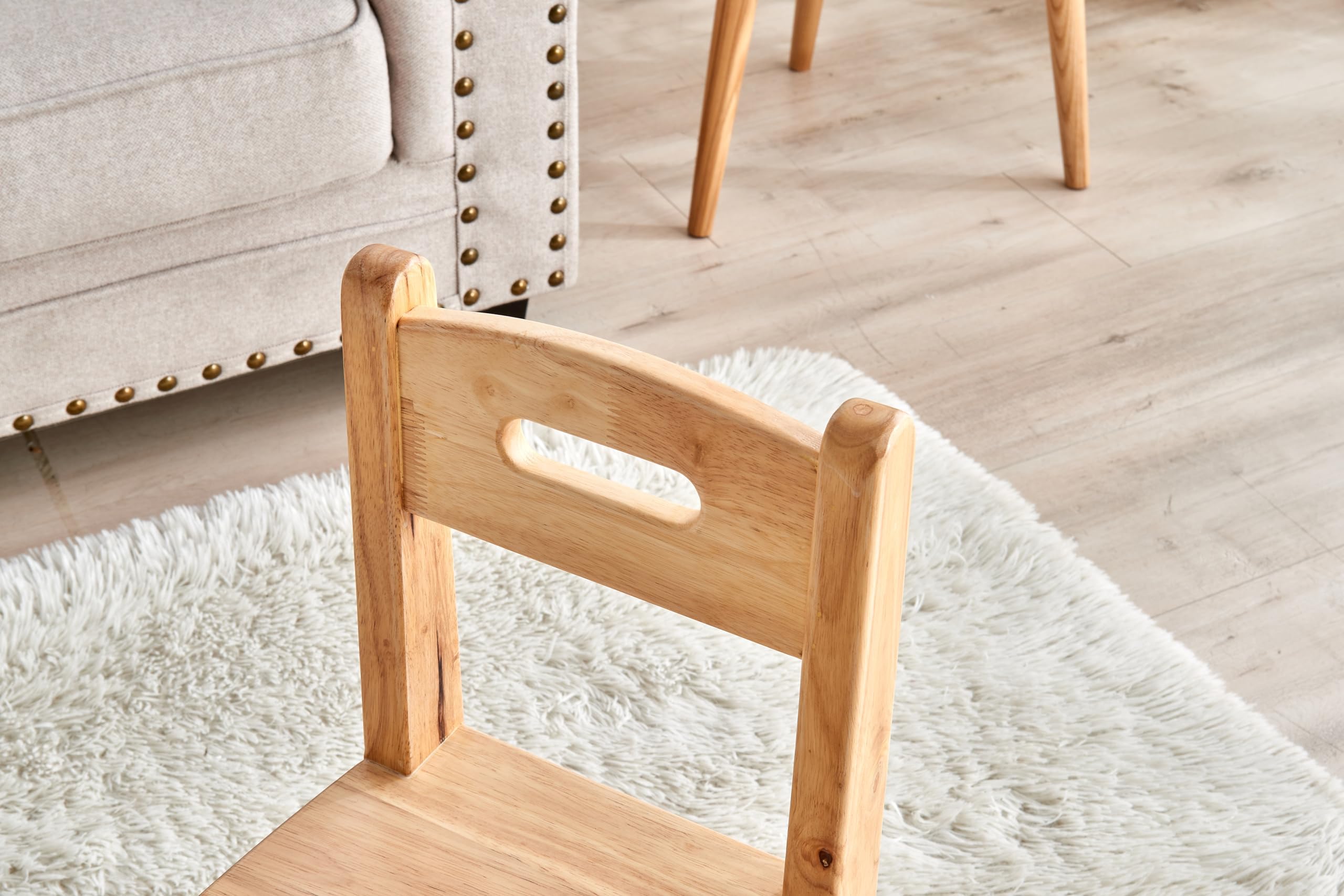 Solid Wood Children Chair for Kids Kindergarten and Home