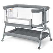 Baby Bassinet, 3 in 1 Bassinet Bedside Sleeper with Washable Soft Mattress and Sheet