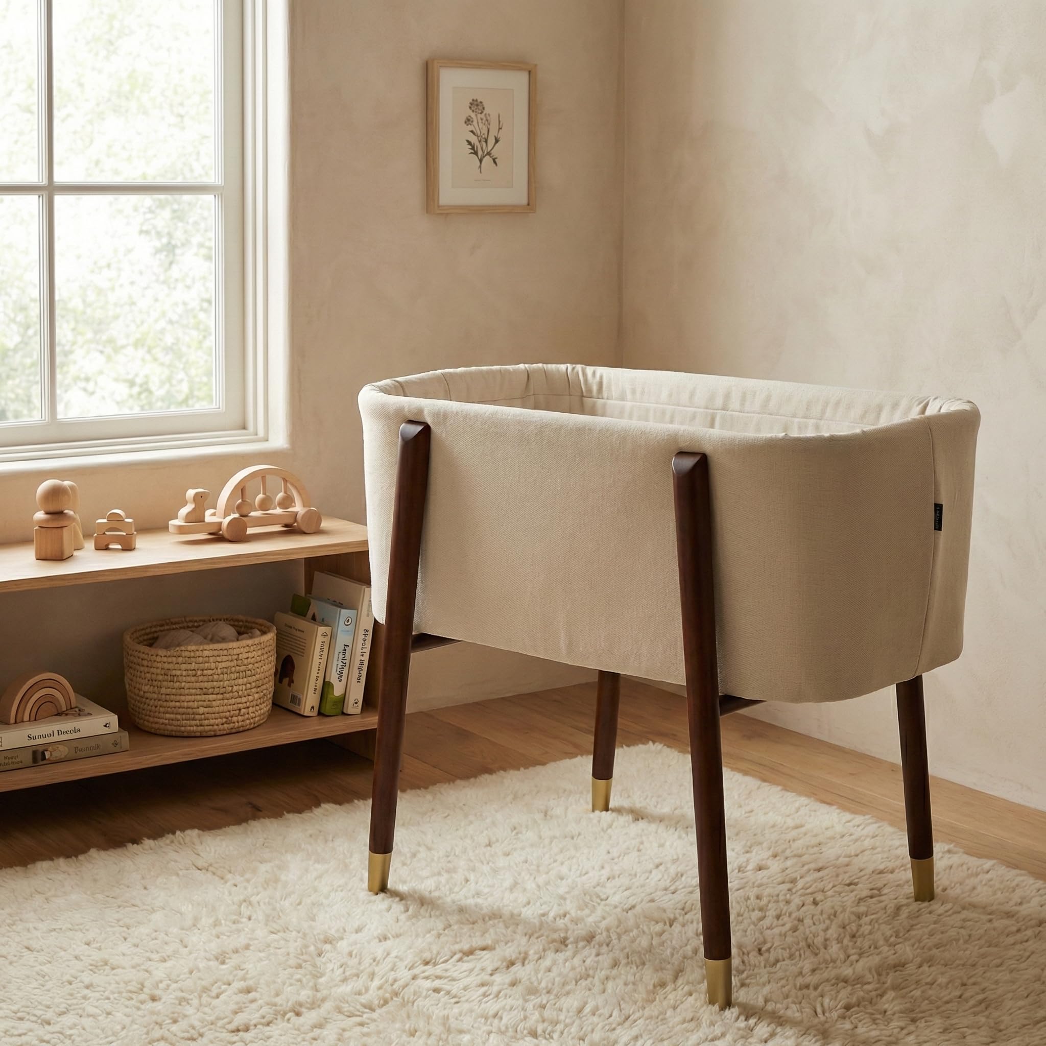 Portable Baby Bassinet with Extra Deep Walls