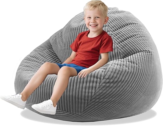 Bean Bag Chairs with Memory Foam Chairs for Kids Teens Toddler