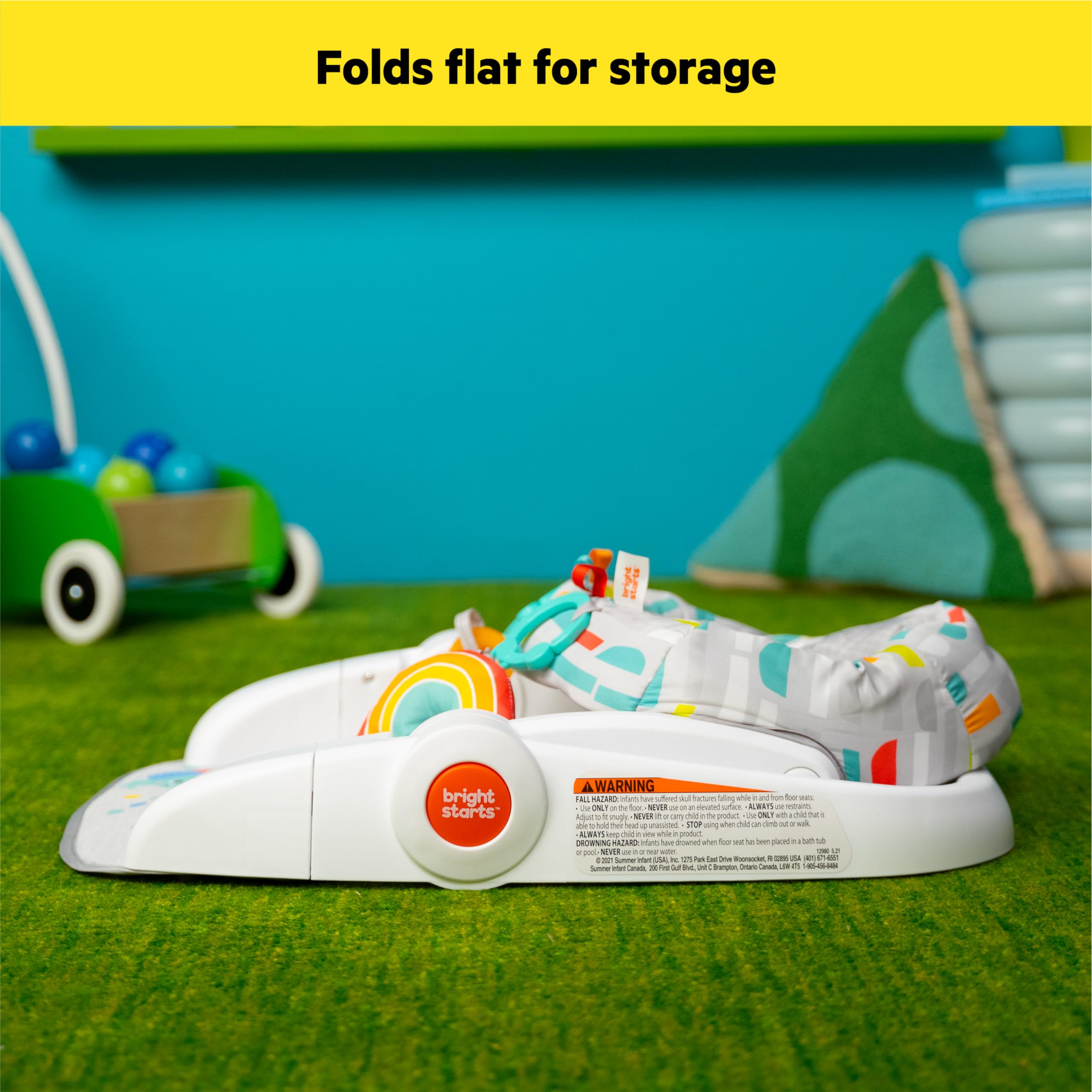 Baby Floor Seat with 2-Position Support