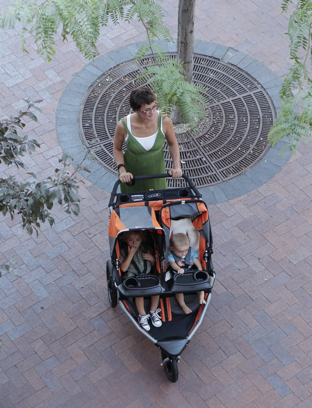 Snack Tray for Duallie Jogging Strollers, Black