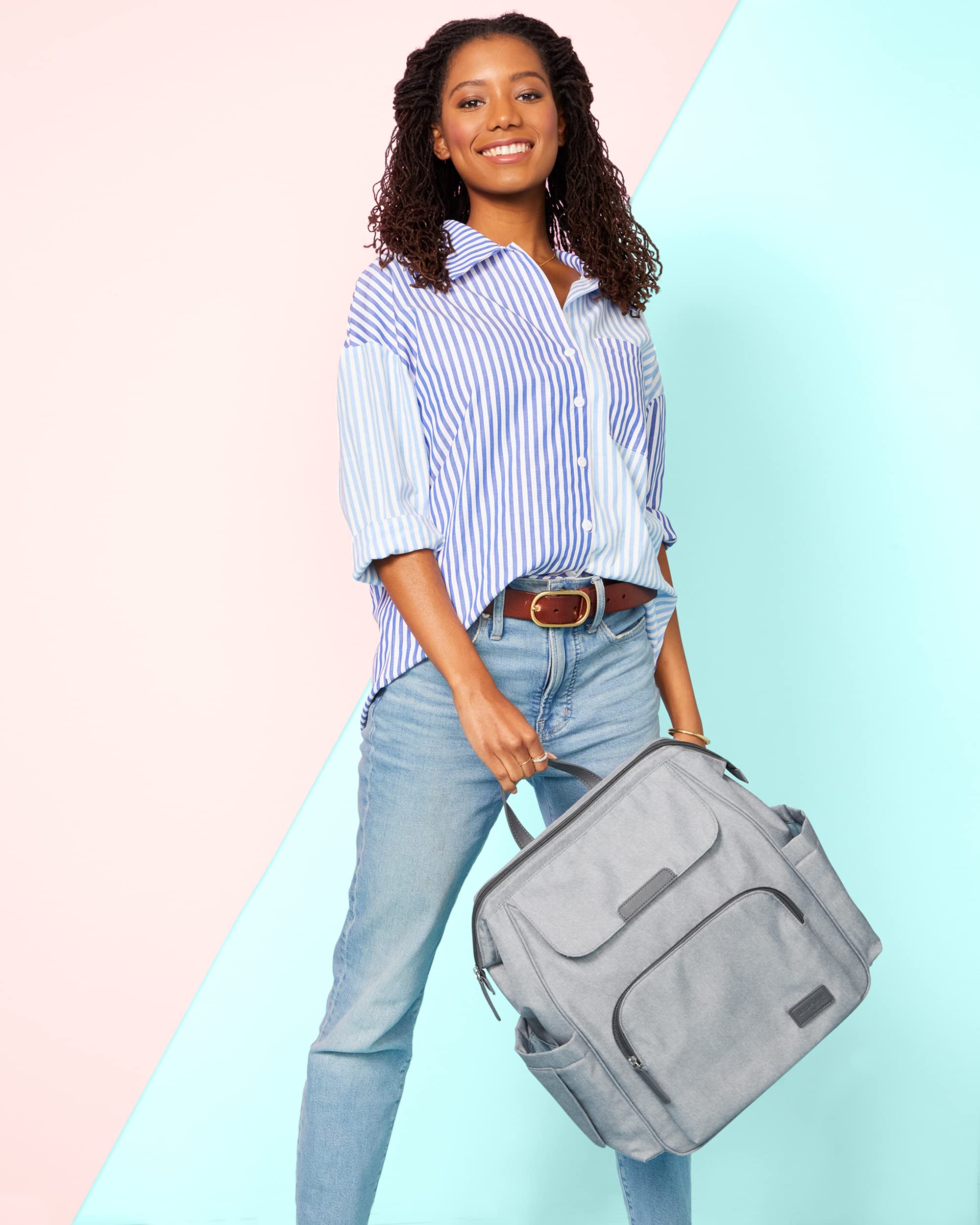 Everyday Diaper Backpack, Grey, One Size