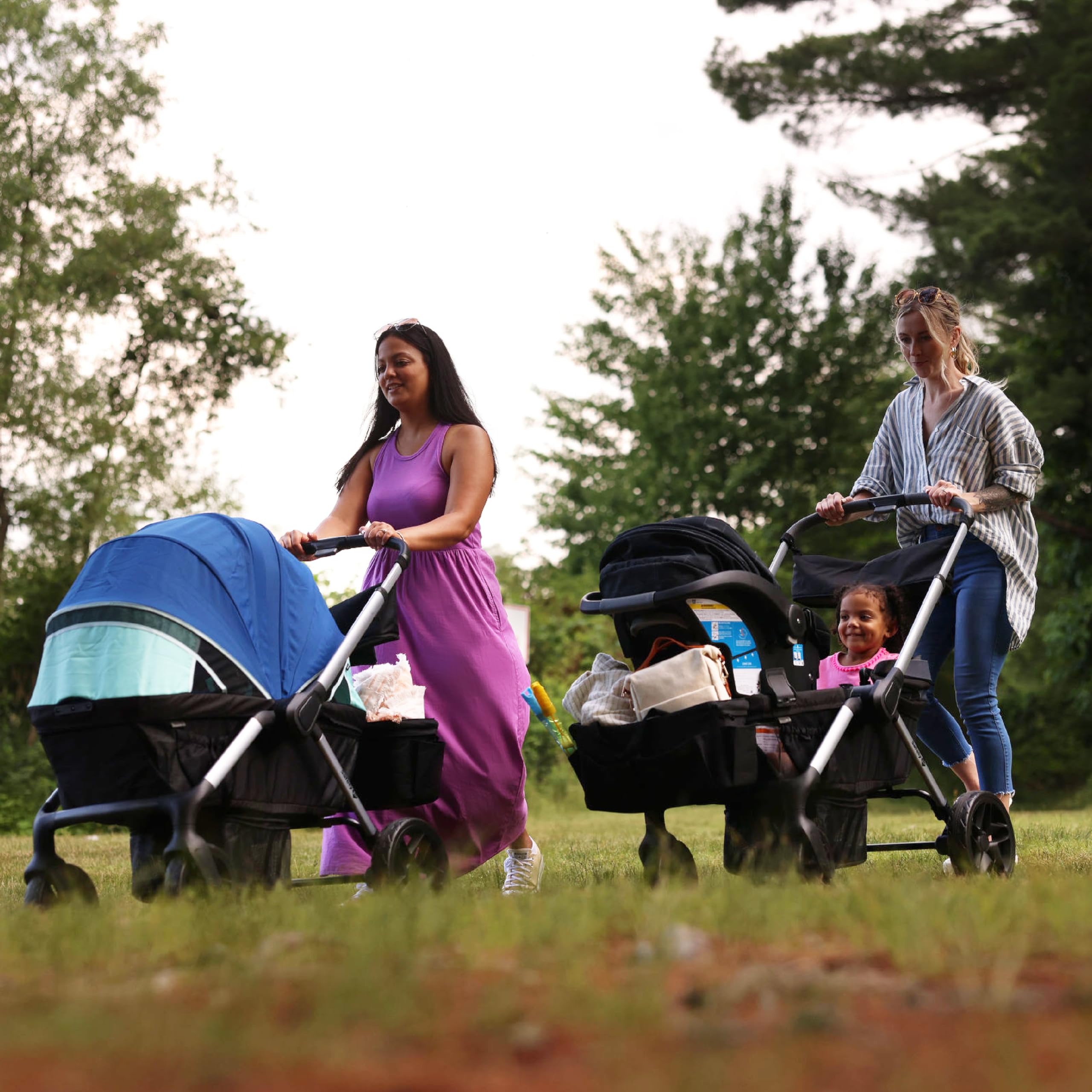 Summit Wagon Stroller for 2 Kids with Removable Tray in High Street