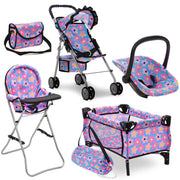 Baby Doll Stroller Bed and Seat Nursery Playset