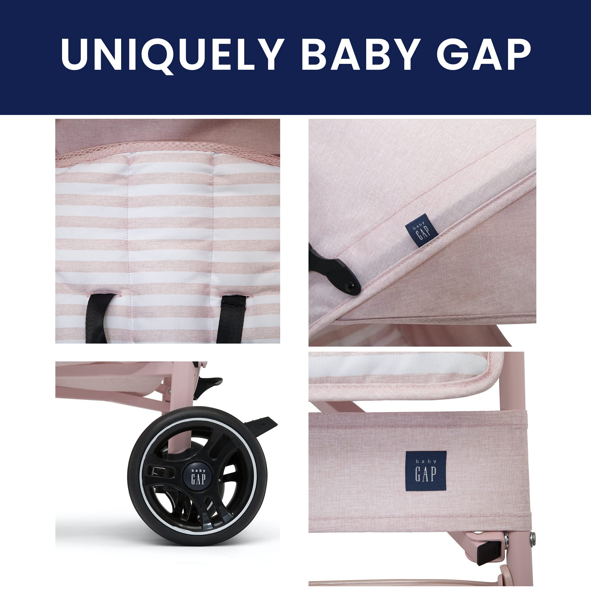 Classic Stroller - Lightweight Stroller with Recline, Compact Fold
