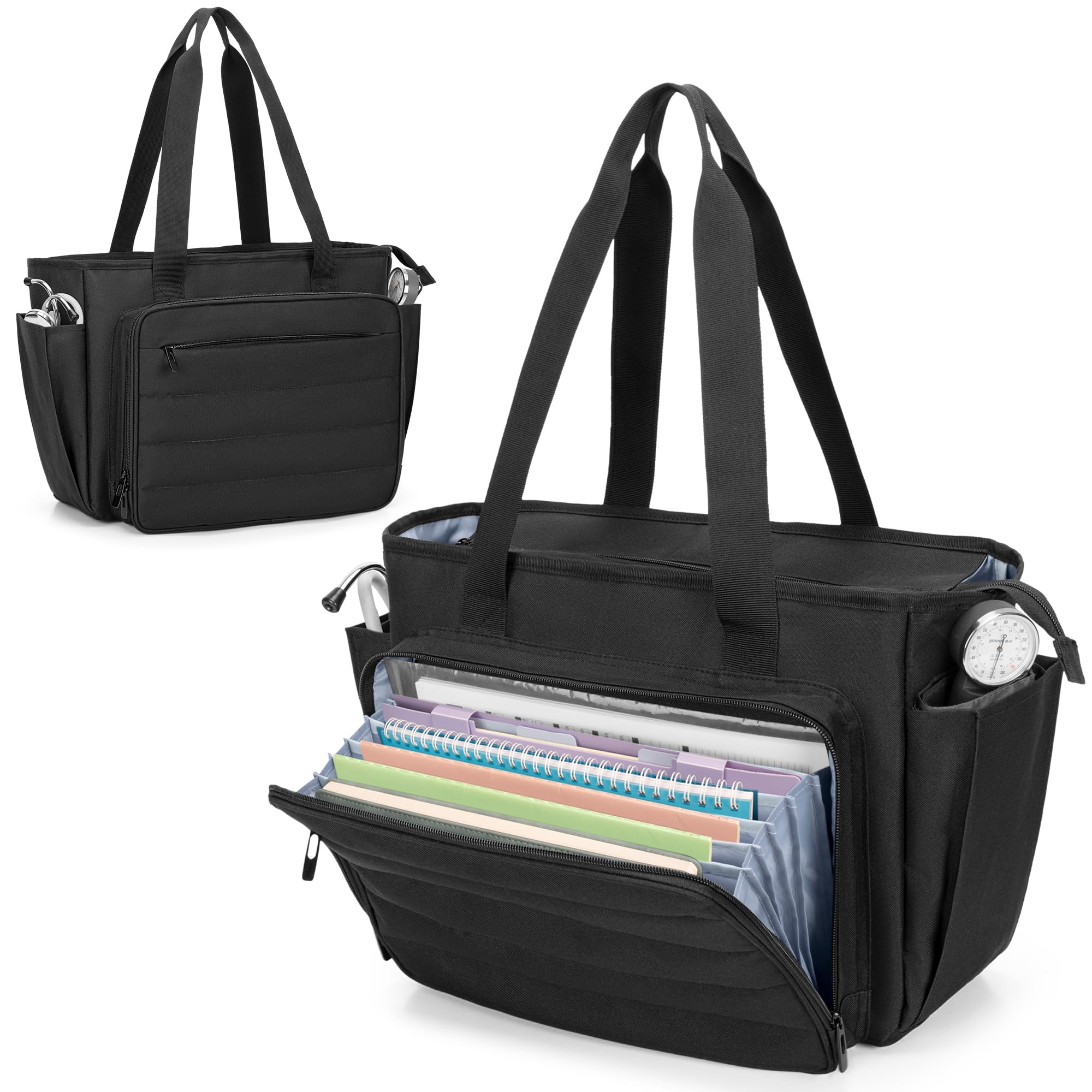 Nurse Tote Bag for Women, Portable Medical Supplies Shoulder Bag