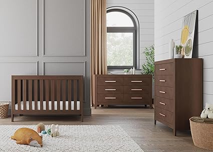 Kieran Crib, Dresser, and Chest Nursery Set
