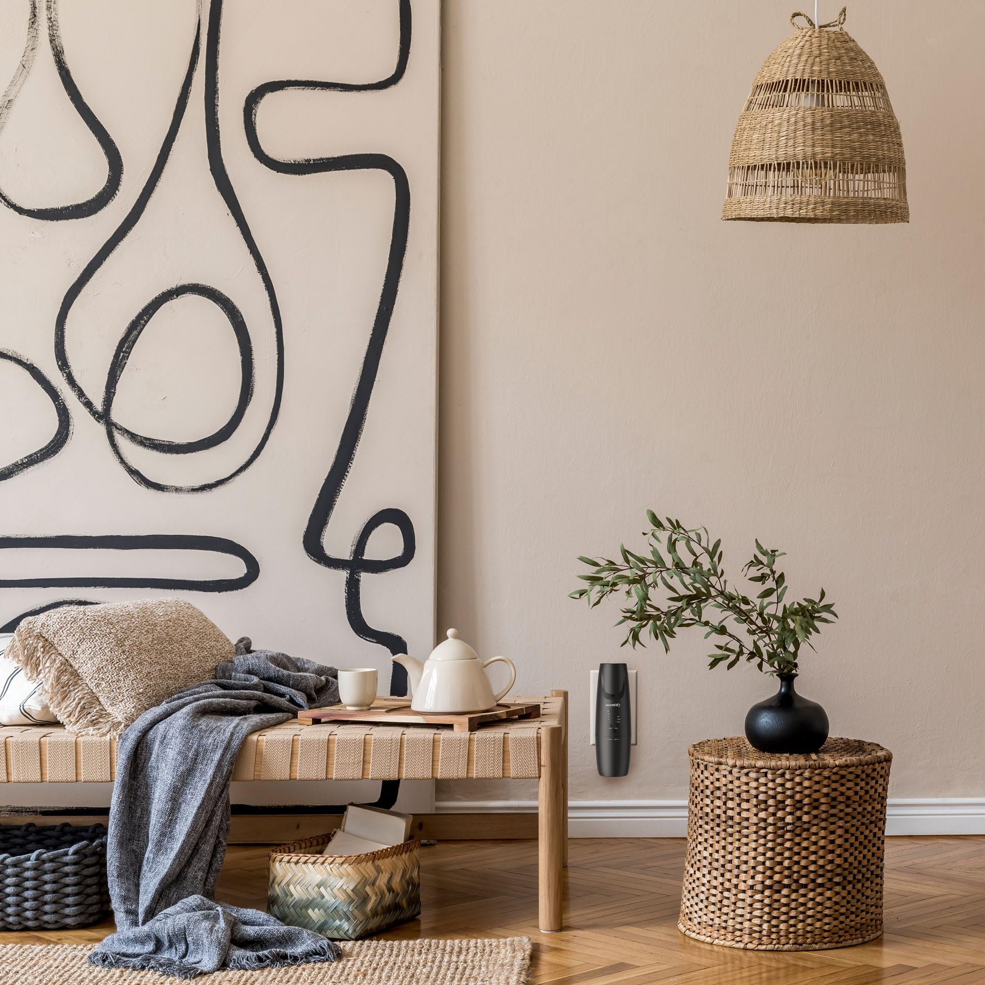 Plug-in Diffuser V2 - for Home, Office, Spa - Aromatherapy Bluetooth App Control