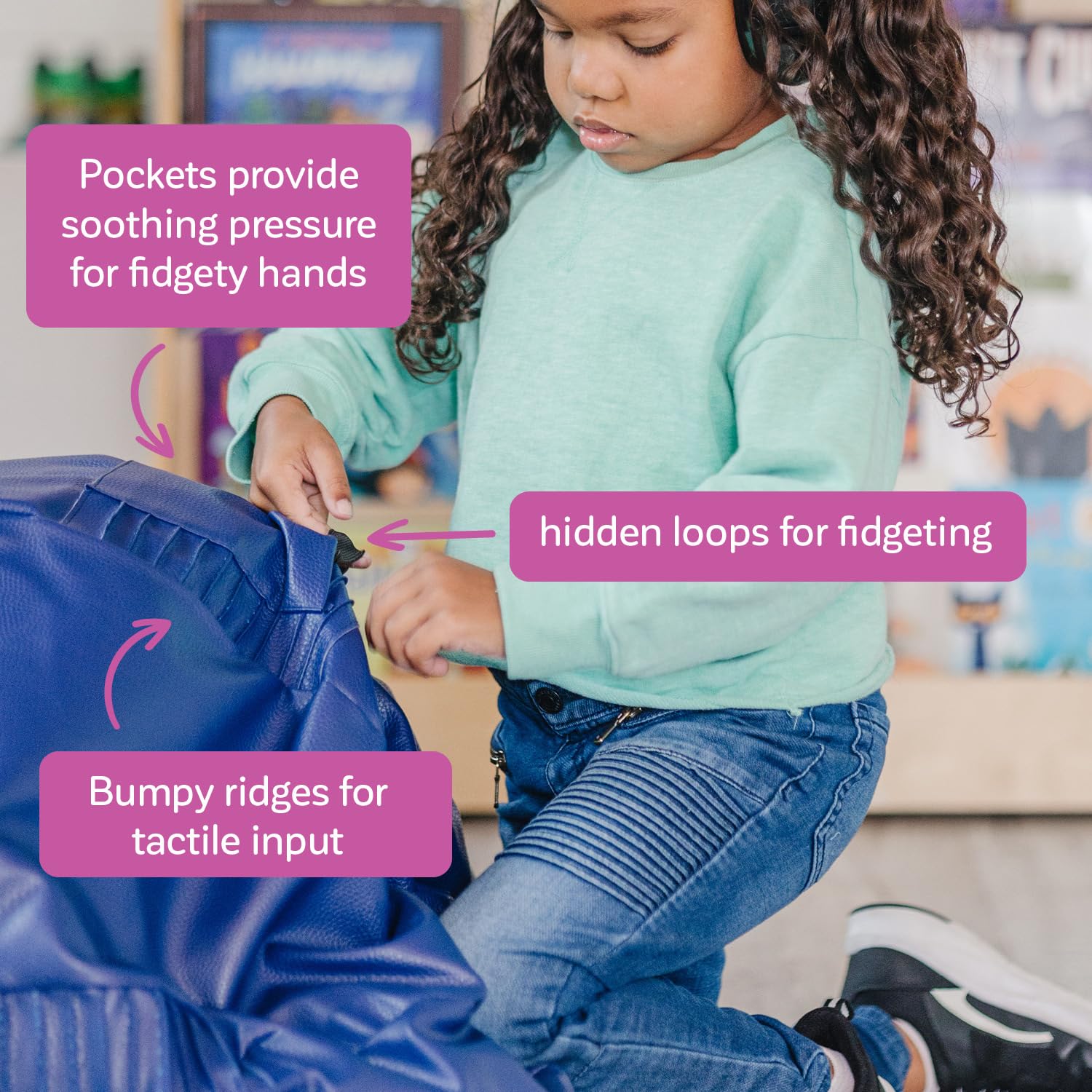 Memory Foam Bean Bag Chair for Kids and Adults