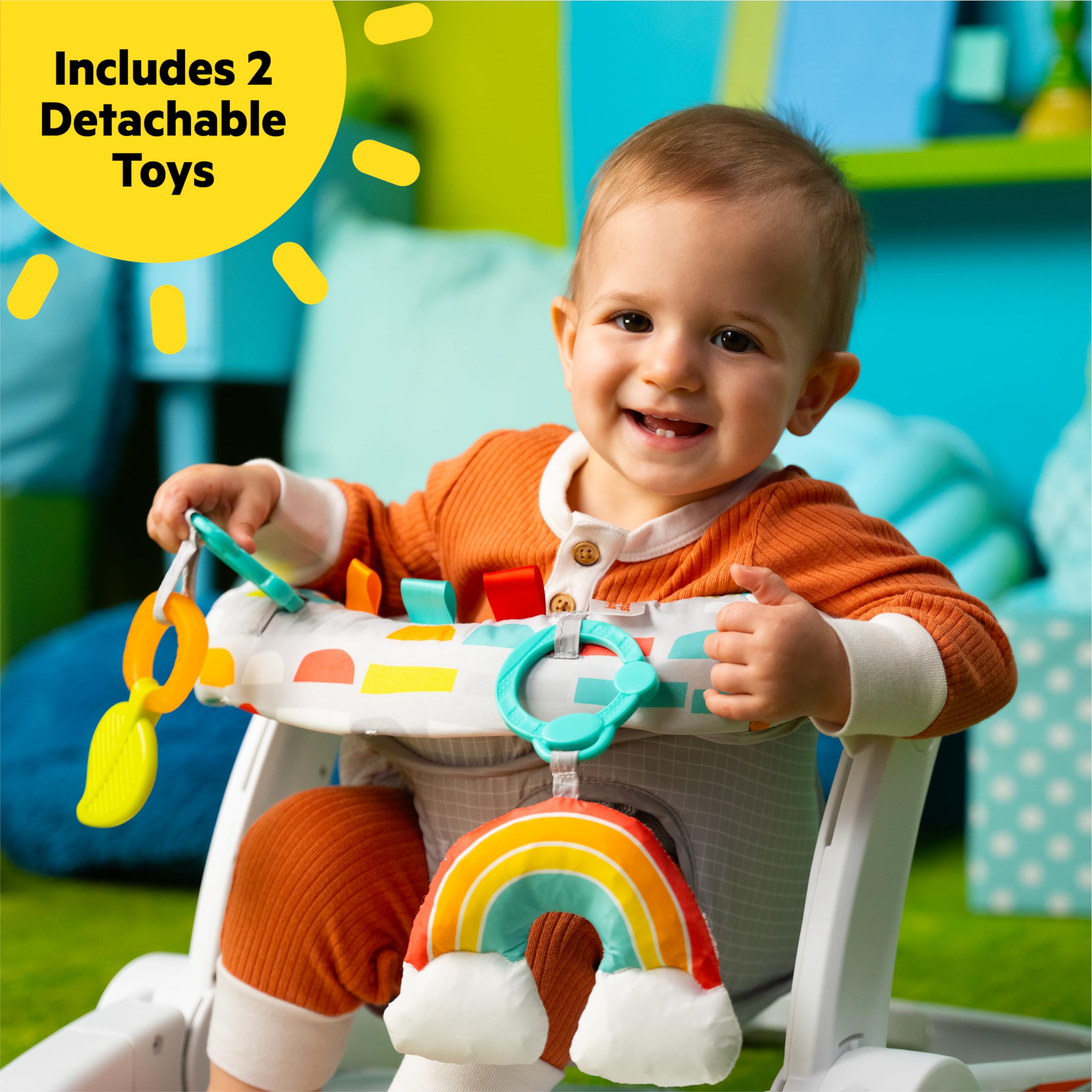 Baby Floor Seat with 2-Position Support