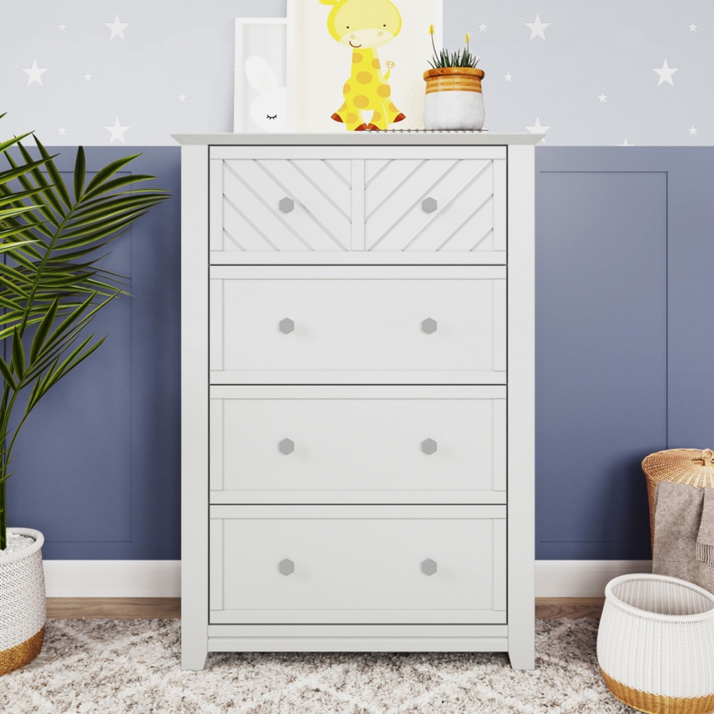 Atwood Crib, Dresser and Chest Nursery Set