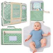 Portable Diaper Changing Pad - Newborn Essentials, Waterproof, Extra Wide & Long