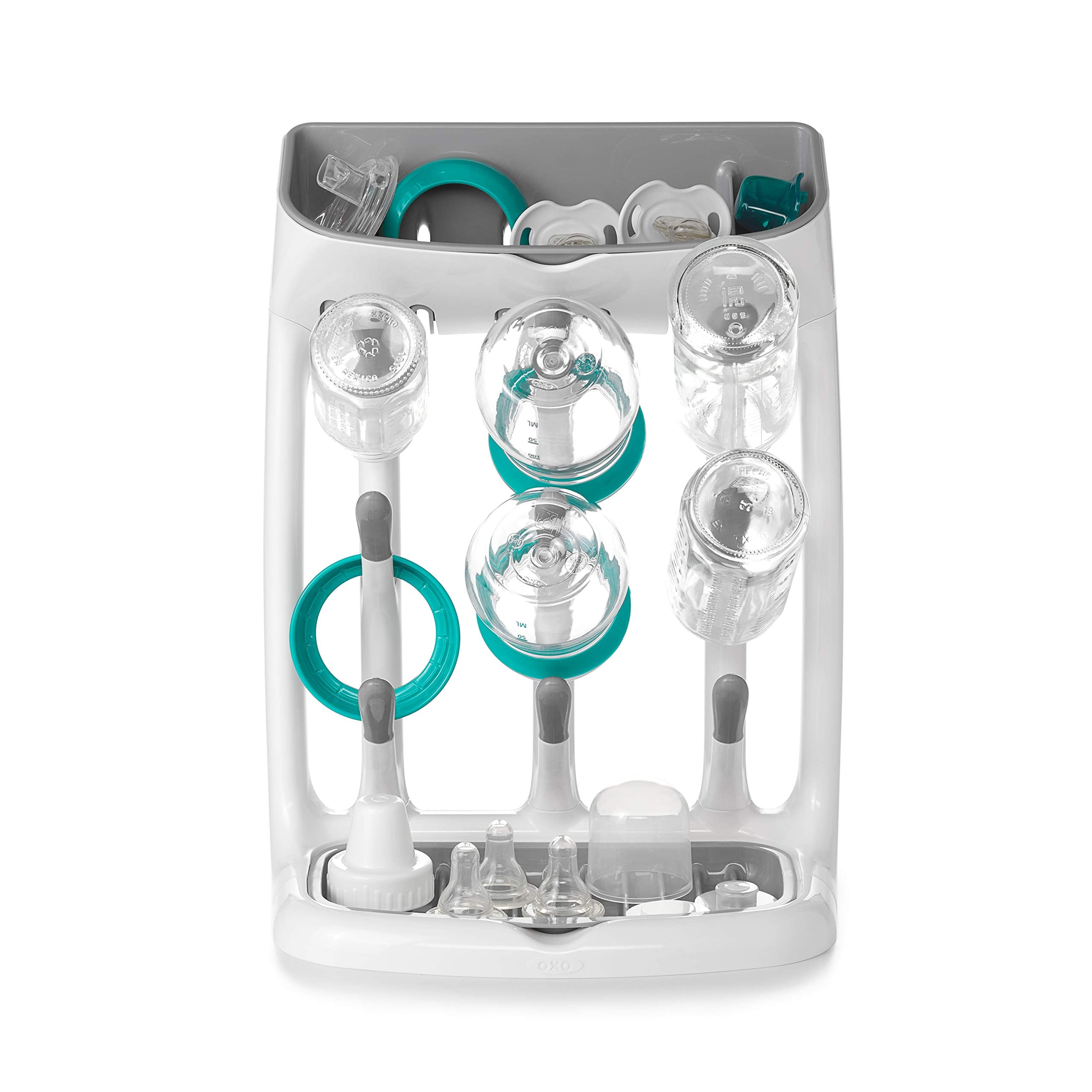 Tot Space-Saving Bottle Drying Rack, Baby Bottle Organizer for Countertop