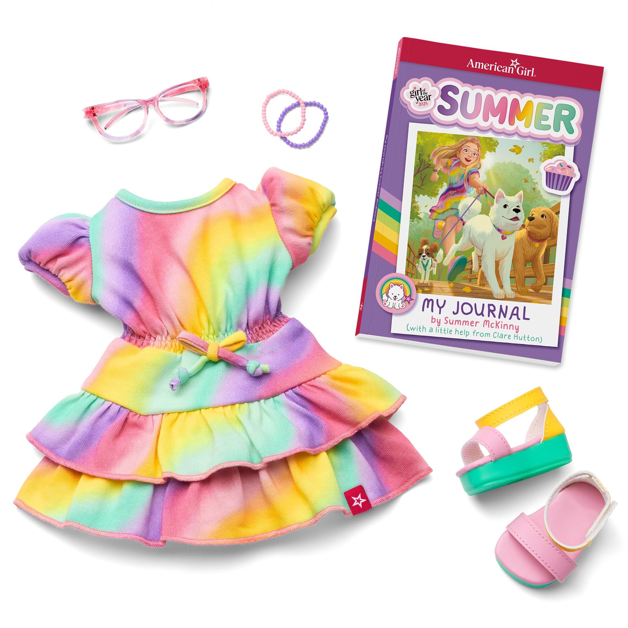 Summer McKinny Girl of The Year 2025 18-inch Doll and Journal