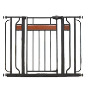 58-Inch Easy Step Extra Tall Arched Décor Walk Thru Baby Gate, Award Winning Brand