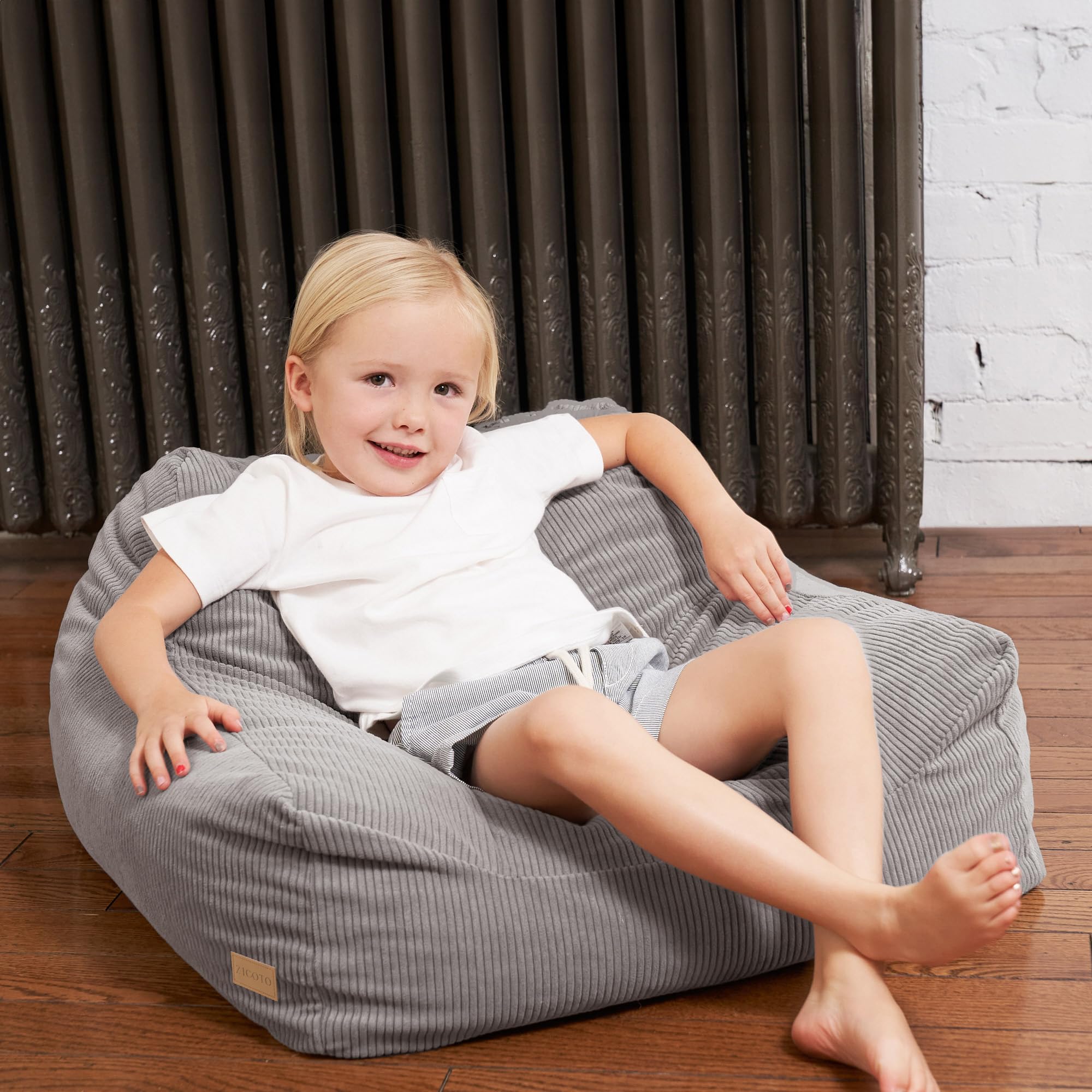 Soft Memory Foam Bean Bag Chair for Toddlers - Trendy Kids