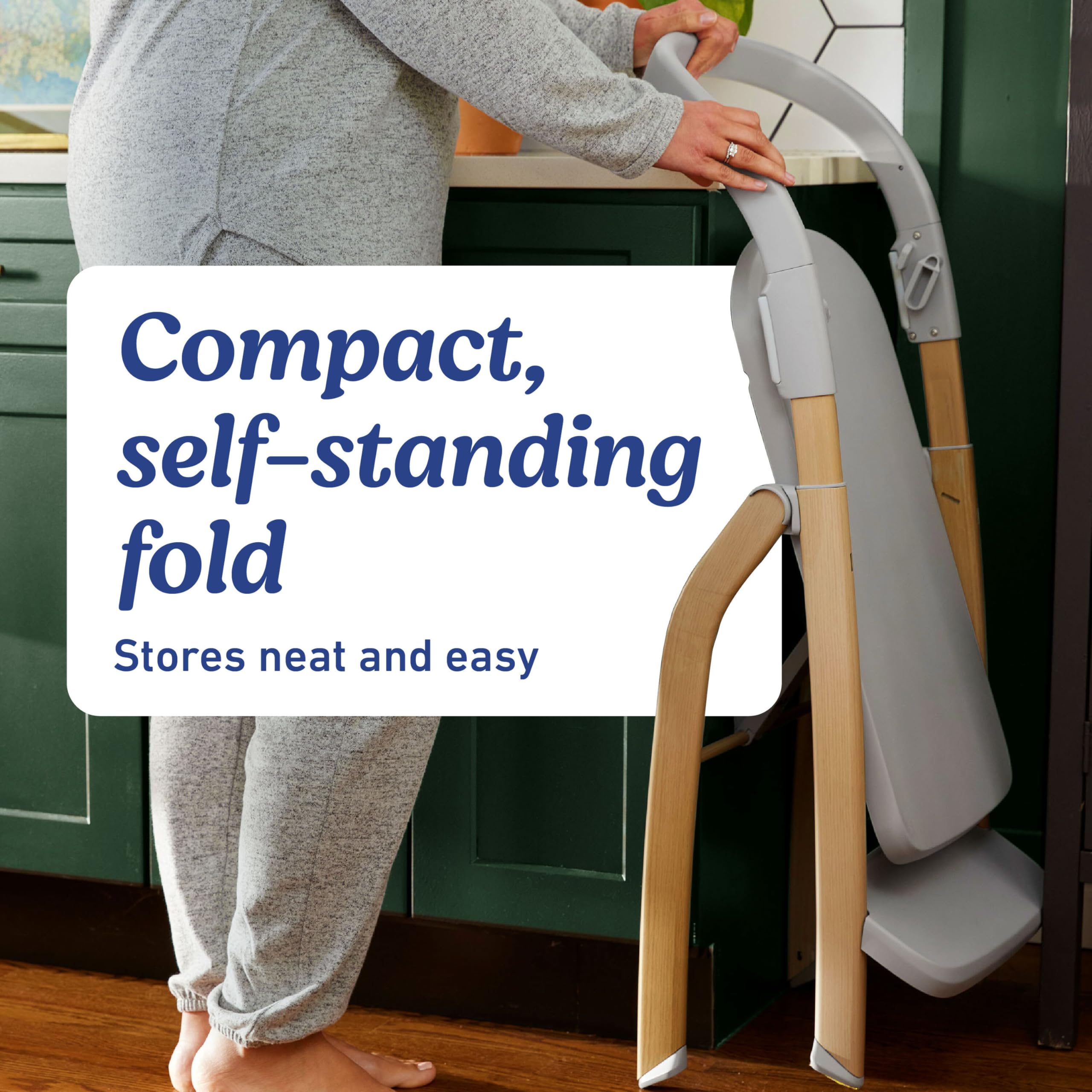 6-in-1 Convertible High Chair with Step Stool