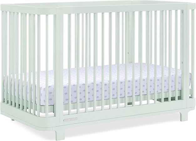Nest Crib and Dresser Nursery Furniture – 4-in-1 Convertible Crib