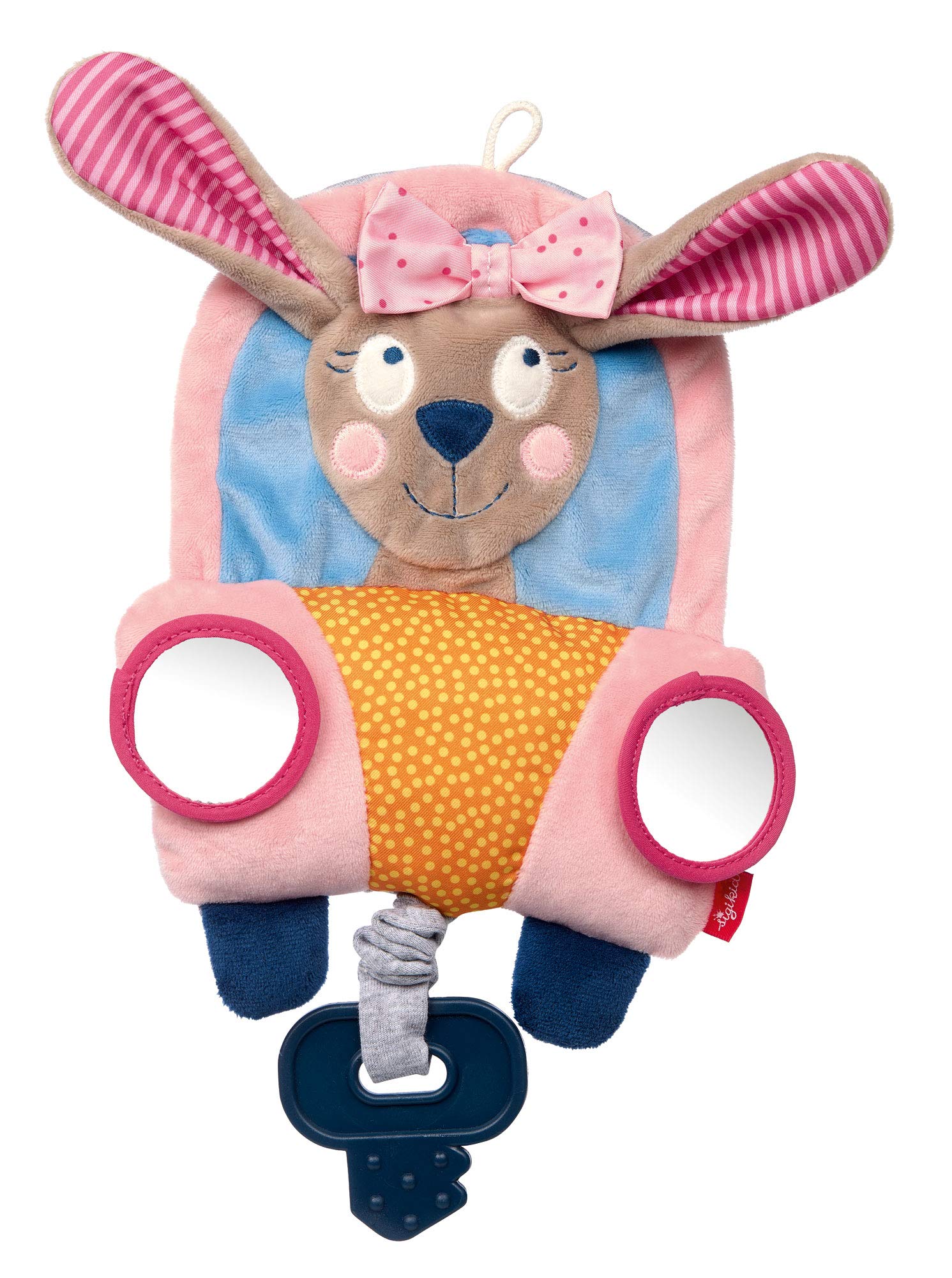 Bornelund SigiKid SG42515 Hanging Toy, Going Out, Rabbit, Approx. 6 Months, Pink, etc