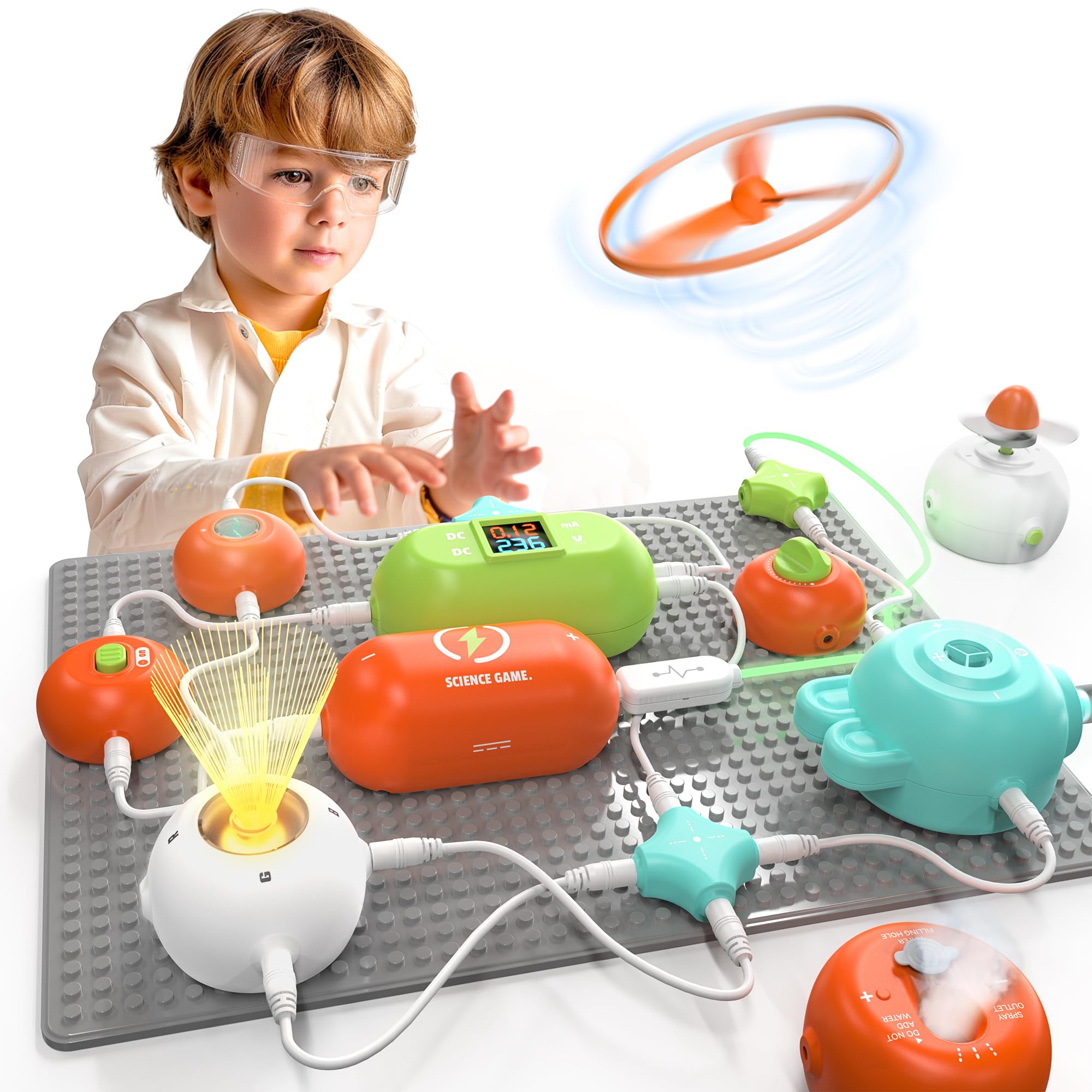 Science Kits for Kids - STEM Kits for Kids, Electronics Exploration Kit, Over 420 Projects